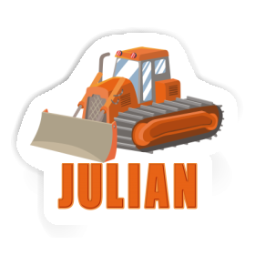 Sticker Julian Excavator Image