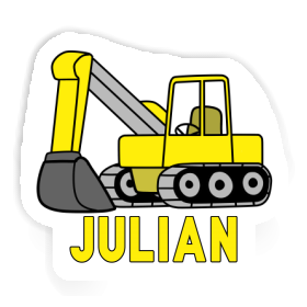 Julian Sticker Excavator Image