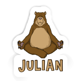 Yogi Sticker Julian Image