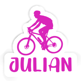 Julian Sticker Biker Image