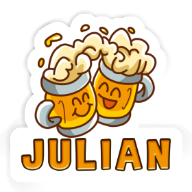 Sticker Julian Beer Image