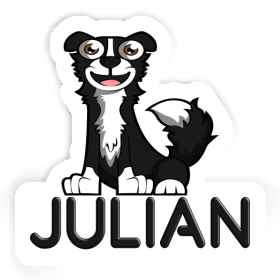 Sticker Julian Border Collie Image