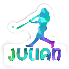 Baseball Player Sticker Julian Image