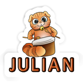 Sticker Julian Drummer Image