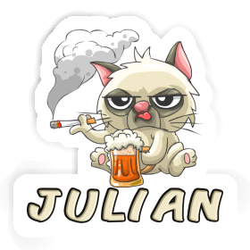 Sticker Bad Cat Julian Image