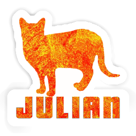 Sticker Julian Cat Image