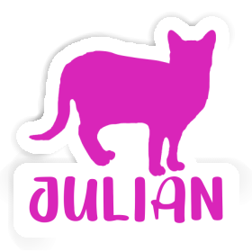 Cat Sticker Julian Image