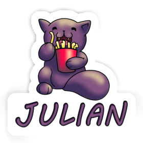 Julian Sticker French Fry Image