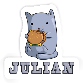 Hamburger Sticker Julian Image