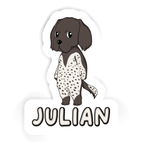 Sticker Small Munsterlander Julian Image