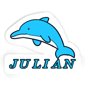 Sticker Julian Dolphin Image