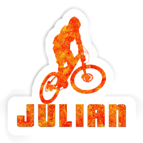 Julian Sticker Downhiller Image