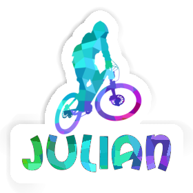 Julian Sticker Downhiller Image