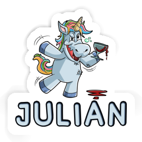 Unicorn Sticker Julian Image