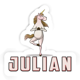 Sticker Julian Unicorn Image