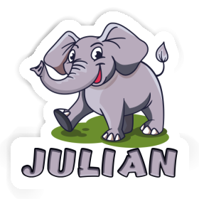 Sticker Julian Elephant Image