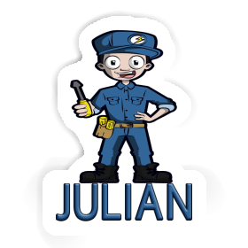 Julian Sticker Electrician Image