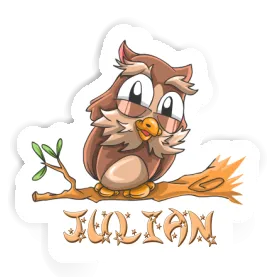 Sticker Julian Owl Image