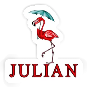 Julian Sticker Flamingo Image
