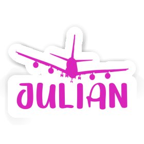 Airplane Sticker Julian Image