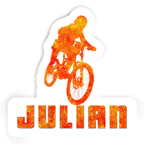 Julian Sticker Freeride Biker Image