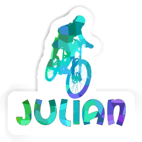 Sticker Julian Freeride Biker Image