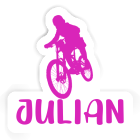 Sticker Freeride Biker Julian Image