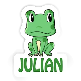 Julian Sticker Frog Image