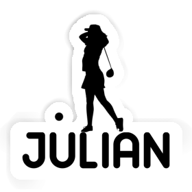 Sticker Golfer Julian Image