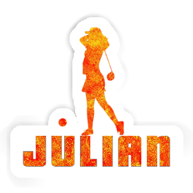 Sticker Golfer Julian Image