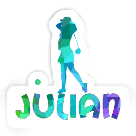 Sticker Julian Golfer Image