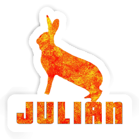 Rabbit Sticker Julian Image