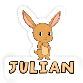 Sticker Rabbit Julian Image