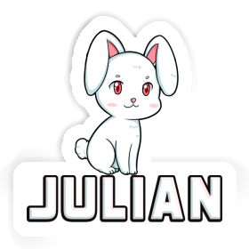 Sticker Rabbit Julian Image