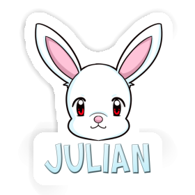 Sticker Rabbit Julian Image