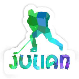 Sticker Julian Hockey Player Image