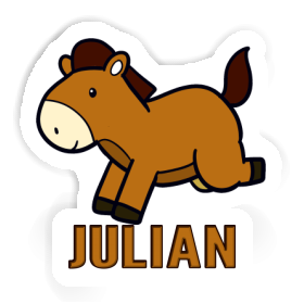 Sticker Julian Horse Image