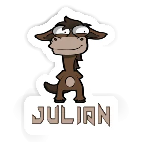 Julian Sticker Standing Horse Image