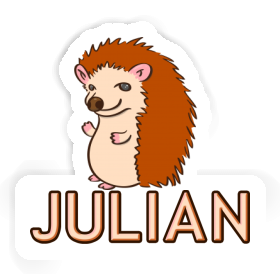 Sticker Julian Hedgehog Image