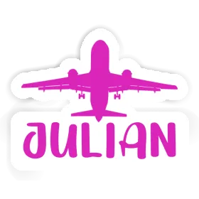 Sticker Julian Jumbo-Jet Image