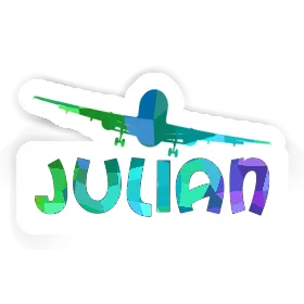Airplane Sticker Julian Image