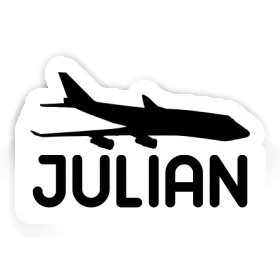 Jumbo-Jet Sticker Julian Image