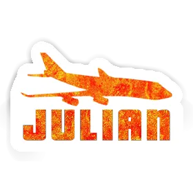 Sticker Julian Jumbo-Jet Image