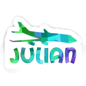 Jumbo-Jet Sticker Julian Image
