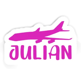 Sticker Jumbo-Jet Julian Image