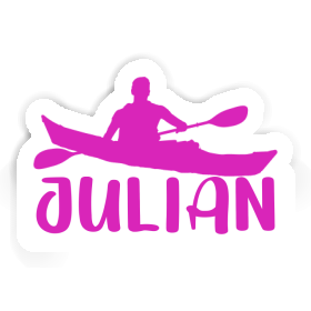 Sticker Julian Kayaker Image