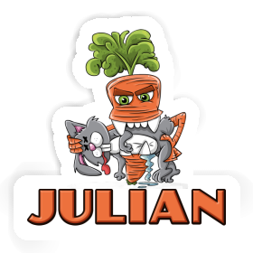 Sticker Monster Carrot Julian Image