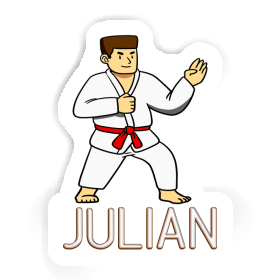 Sticker Karateka Julian Image