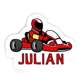 Sticker Kart Driver Julian Image