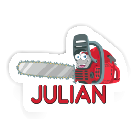 Chainsaw Sticker Julian Image